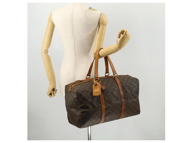 LOUIS VUITTON Borsa Boston Sac Souple 45 Monogram M41624 LV Auth BA10865 Monogramma - vista 22