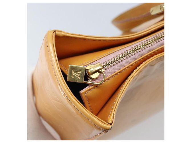 LOUIS VUITTON Borsa Columbus Monogram Vernis Rosa Marshmallow M91032 Auth ka3240 - vista 10
