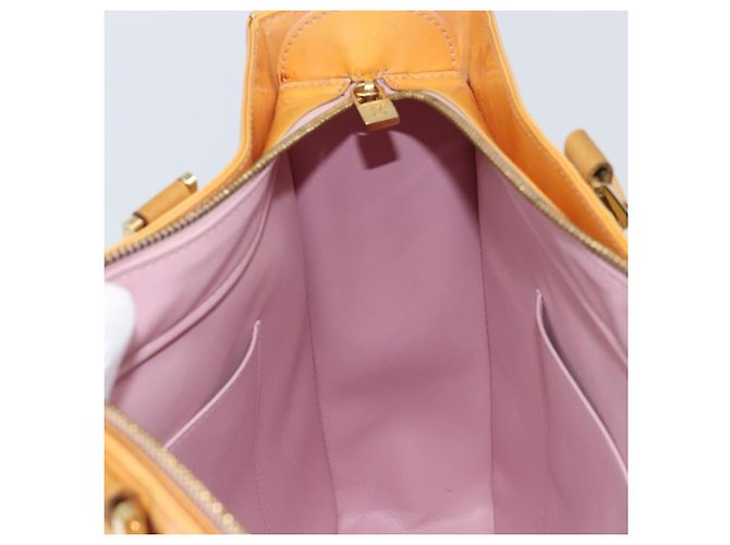 LOUIS VUITTON Borsa Columbus Monogram Vernis Rosa Marshmallow M91032 Auth ka3240 - vista 18