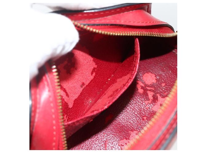 LOUIS VUITTON Pochette Dauphine PM Epi Rosso Castigliano M48447 LV Auth ti3785 - vista 11