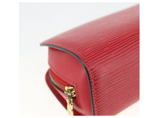 LOUIS VUITTON Pochette Dauphine PM Epi Rosso Castigliano M48447 LV Auth ti3785 - vista 14