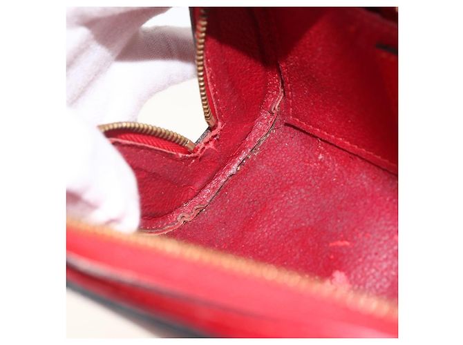 LOUIS VUITTON Pochette Dauphine PM Epi Rosso Castigliano M48447 LV Auth ti3785 - vista 18