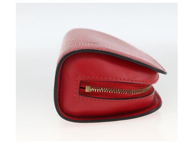 LOUIS VUITTON Pochette Dauphine PM Epi Rosso Castigliano M48447 LV Auth ti3785 - vista 4