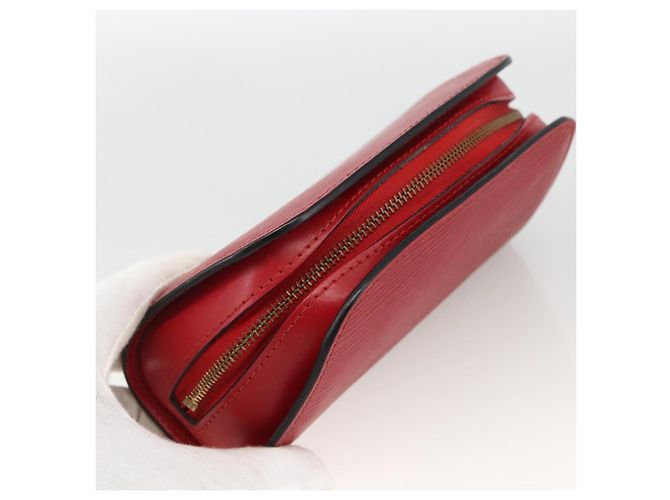 LOUIS VUITTON Pochette Dauphine PM Epi Rosso Castigliano M48447 LV Auth ti3785 - vista 5