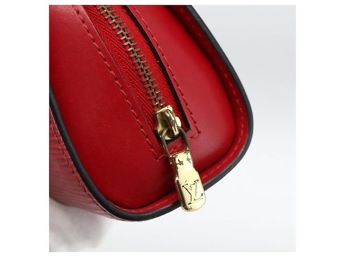 LOUIS VUITTON Pochette Dauphine PM Epi Rosso Castigliano M48447 LV Auth ti3785 - vista 8