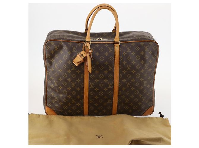 LOUIS VUITTON Borsa Boston Monogram Sirius 50 M41406 LV Auth th6633 Monogramma - vista 12