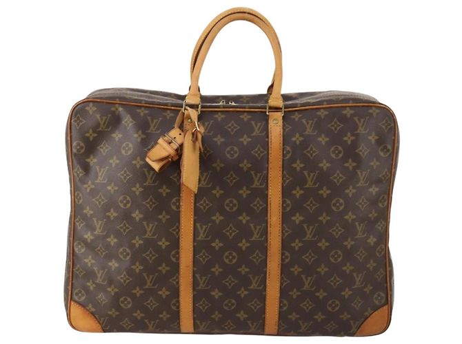 LOUIS VUITTON Borsa Boston Monogram Sirius 50 M41406 LV Auth th6633 Monogramma - vista 13