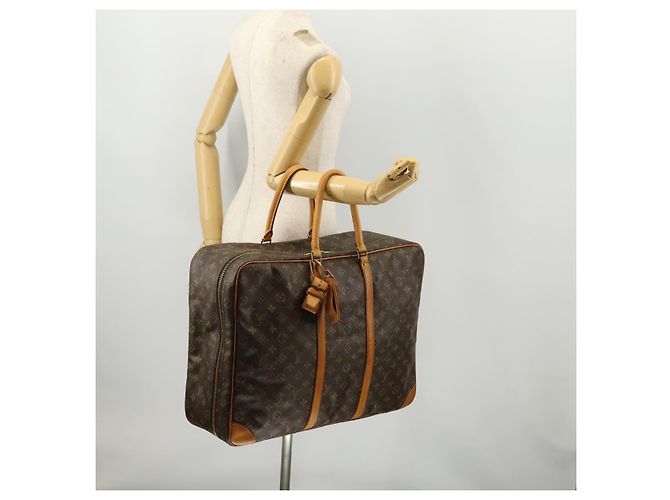 LOUIS VUITTON Borsa Boston Monogram Sirius 50 M41406 LV Auth th6633 Monogramma - vista 26