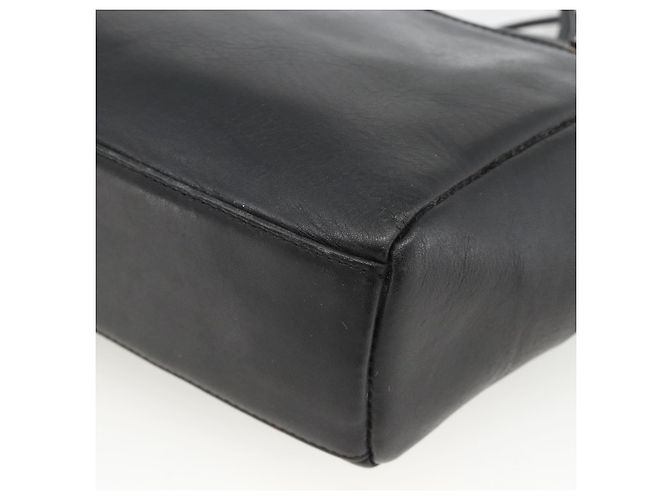Borsa a Spalla Gianni Versace in Pelle Embossata Nera Oro Auth BA11363 Nero D'oro - vista 15