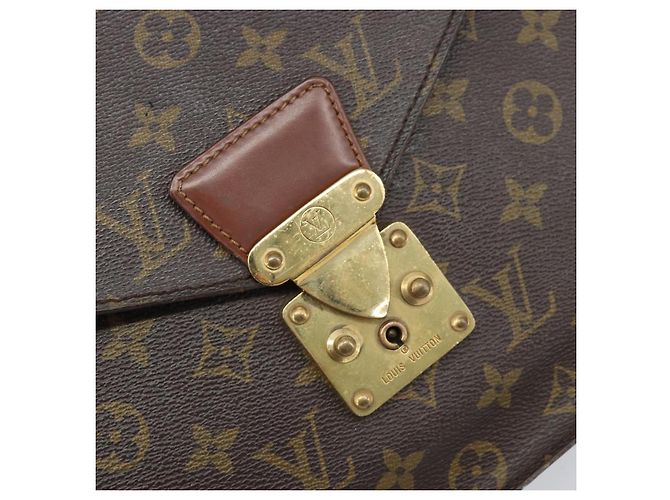 LOUIS VUITTON Borsa Porta Documenti a Tracolla Monogram M53338 LV Auth hk3555 Monogramma - vista 19