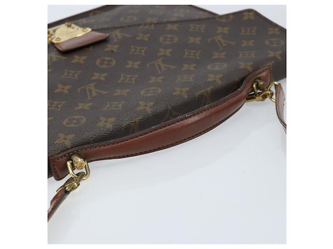 LOUIS VUITTON Borsa Porta Documenti a Tracolla Monogram M53338 LV Auth hk3555 Monogramma - vista 7
