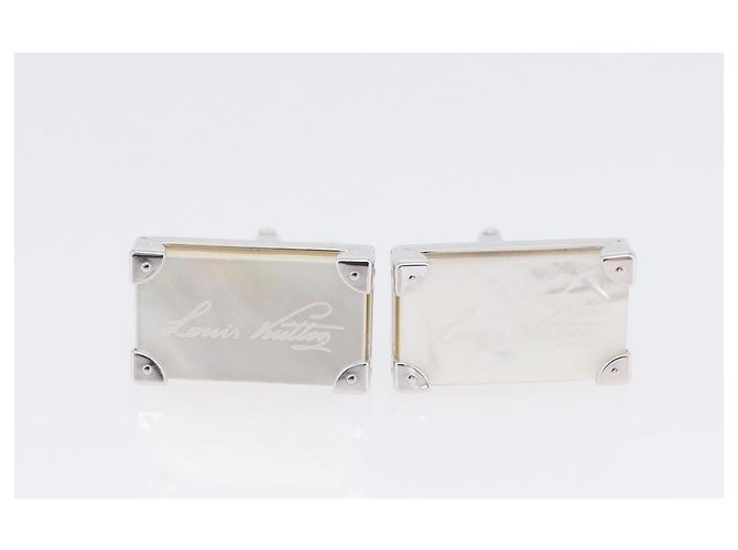 LOUIS VUITTON Gemelli Damier Ebene Senior Tulle M65737 Auth ARZ304 Bianco - Ansicht 17