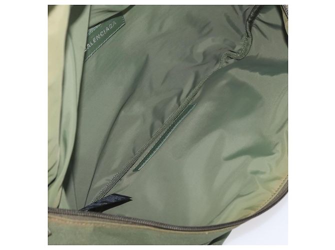 Borsa a corpo BALENCIAGA in tela khaki 644035 Auth bs33995 - vista 11