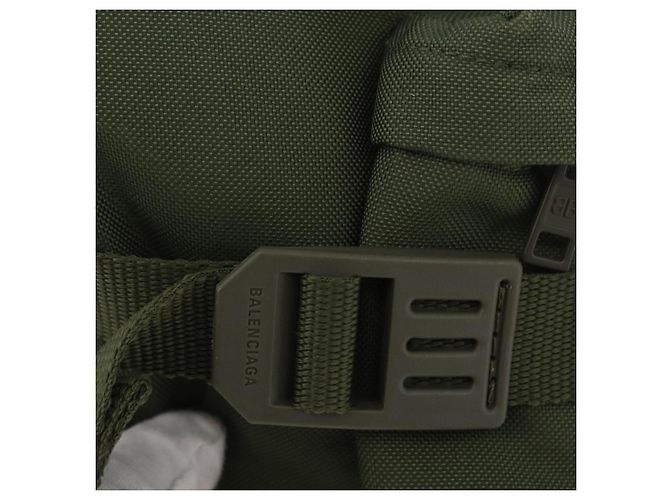 Borsa a corpo BALENCIAGA in tela khaki 644035 Auth bs33995 - vista 20