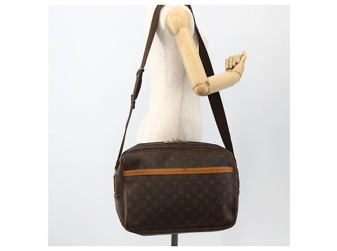 LOUIS VUITTON Borsa a Spalla Reporter GM Monogram M45252 LV Auth BA10868 Monogramma - vista 22