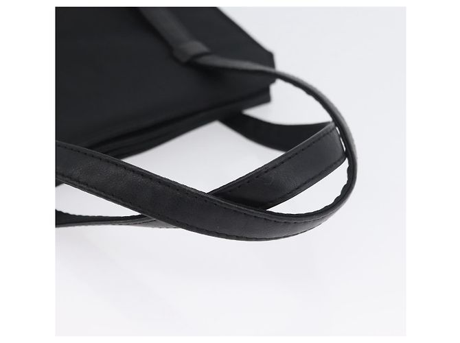 Borsa a mano Gianni Versace in nylon nero e oro Auth bs33883 D'oro - vista 7