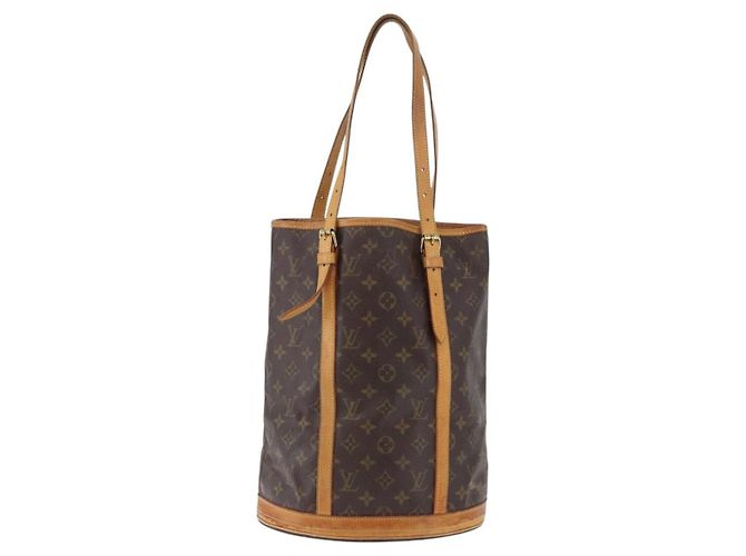 LOUIS VUITTON Borsa a Spalla Monogram Bucket GM M42236 LV Auth bs34066 Monogramma - vista 13