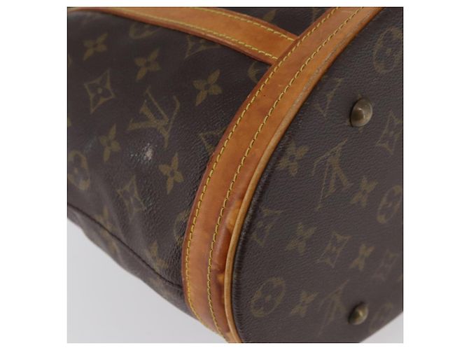 LOUIS VUITTON Borsa a Spalla Monogram Bucket GM M42236 LV Auth bs34066 Monogramma - vista 16