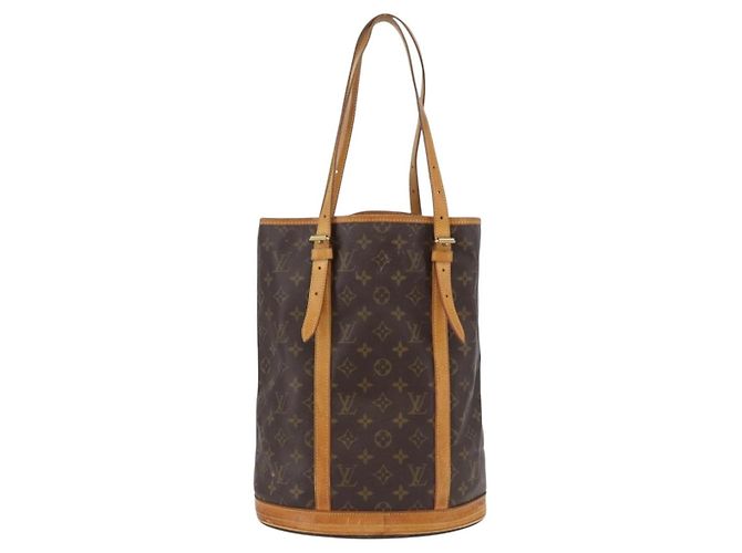 LOUIS VUITTON Borsa a Spalla Monogram Bucket GM M42236 LV Auth bs34066 Monogramma - vista 2