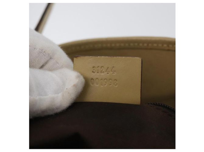 Borsa Tote GG Canvas Sherry Line Gucci Marrone Argento 31244 Auth BSZ281 - vista 12