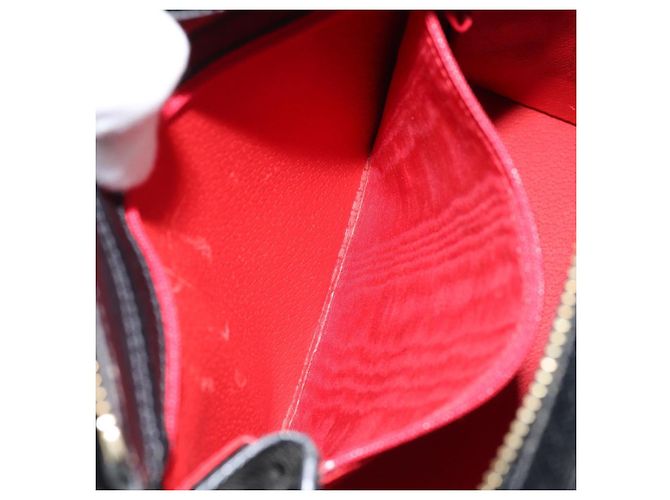 Céline Borsa a mano CELINE in pelle nera e oro Auth ARZ426A Nero D'oro - vista 22