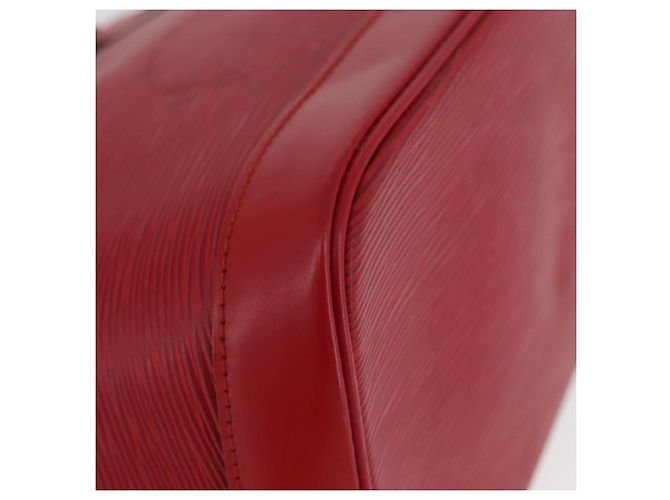 LOUIS VUITTON Borsa a Mano Epi Alma Rosso Castigliano M52147 LV Auth ARZ152 - vista 15