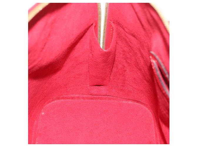 LOUIS VUITTON Borsa a Mano Epi Alma Rosso Castigliano M52147 LV Auth ARZ152 - vista 21