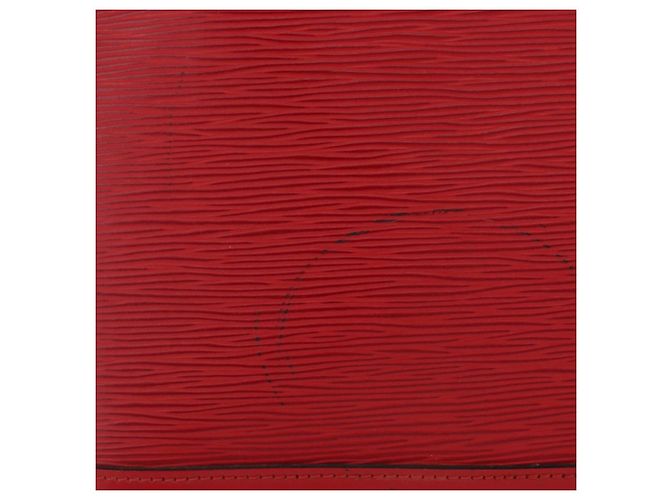 LOUIS VUITTON Borsa a Mano Epi Alma Rosso Castigliano M52147 LV Auth ARZ152 - vista 3