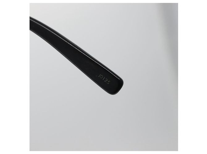 Occhiali da sole LOUIS VUITTON metallo Nero LV Auth am10968V - vista 20