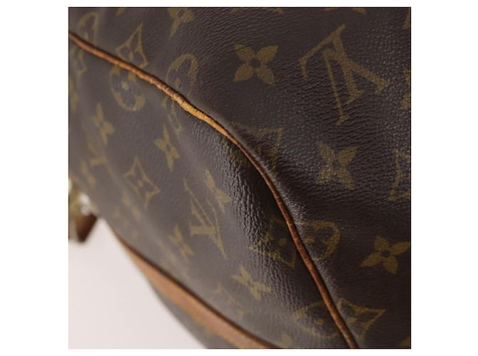 LOUIS VUITTON Borsa Boston Monogram Keepall Bandoulière 55 M41414 LV Auth BA10979 Monogramma - vista 19