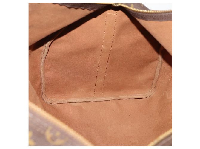 LOUIS VUITTON Borsa Boston Monogram Keepall Bandoulière 55 M41414 LV Auth BA10979 Monogramma - vista 24
