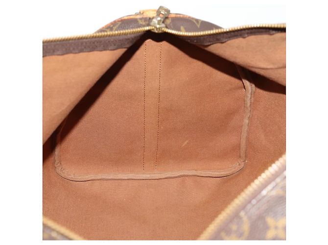 LOUIS VUITTON Borsa Boston Monogram Keepall Bandoulière 55 M41414 LV Auth BA10979 Monogramma - vista 25