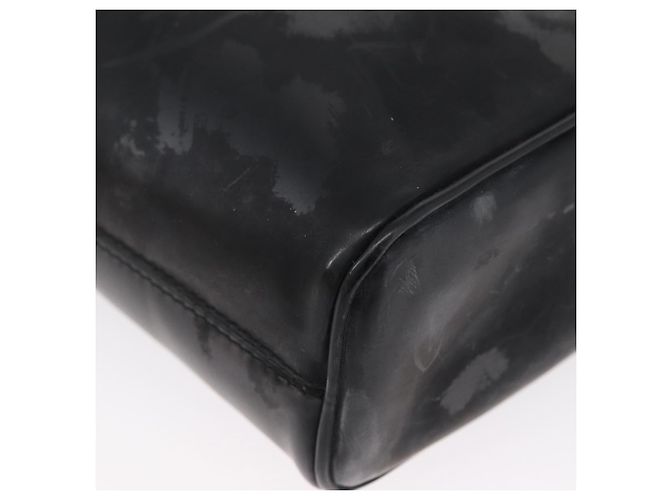Borsa a Spalla Gancini in Pelle Nera e Argento Salvatore Ferragamo Auth 173384 Nero - vista 17