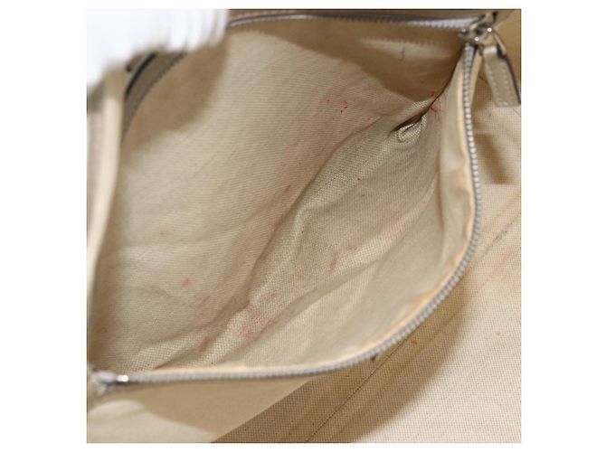 Borsa tote in PVC argento GG Implementation di GUCCI 197953 Auth BSZ004 - vista 11