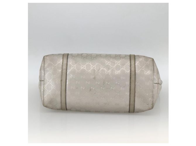 Borsa tote in PVC argento GG Implementation di GUCCI 197953 Auth BSZ004 - vista 5