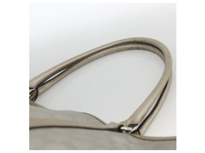 Borsa tote in PVC argento GG Implementation di GUCCI 197953 Auth BSZ004 - vista 8