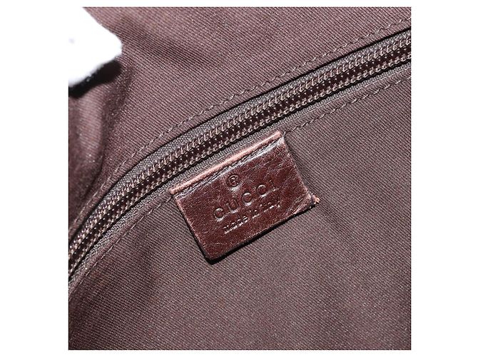 Borsa a Spalla GG Canvas Gucci Beige Argento 145857 Auth ep13742 - vista 17