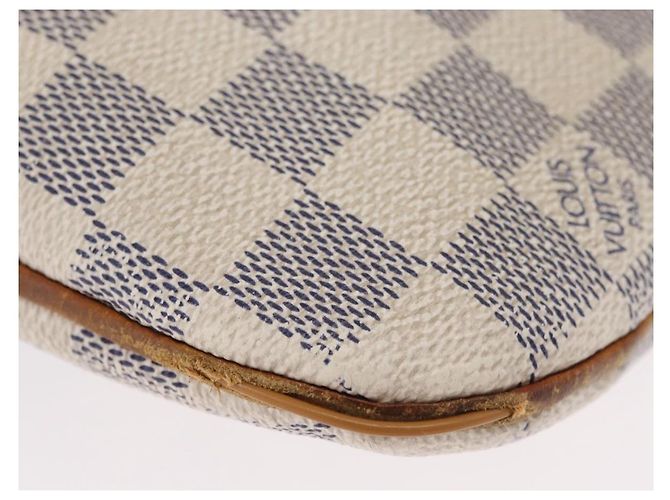 LOUIS VUITTON Pochette Bosphore Damier Azur Borsa a Spalla N51112 LV Auth 174477 - vista 16