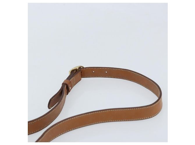 Céline Borsa a spalla in tela Macadam CELINE in pelle PVC marrone oro Auth bs34010 D'oro - vista 8