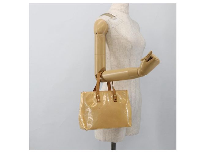 LOUIS VUITTON Borsa Reade PM Monogram Vernis Rosa Marshmallow M91306 Auth 174440 - vista 21
