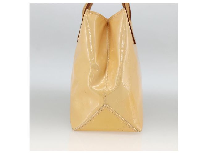 LOUIS VUITTON Borsa Reade PM Monogram Vernis Rosa Marshmallow M91306 Auth 174440 - vista 3