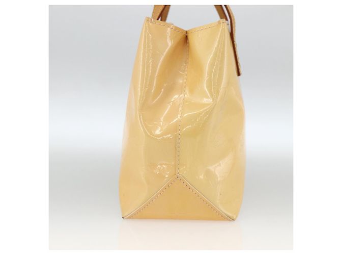 LOUIS VUITTON Borsa Reade PM Monogram Vernis Rosa Marshmallow M91306 Auth 174440 - vista 4