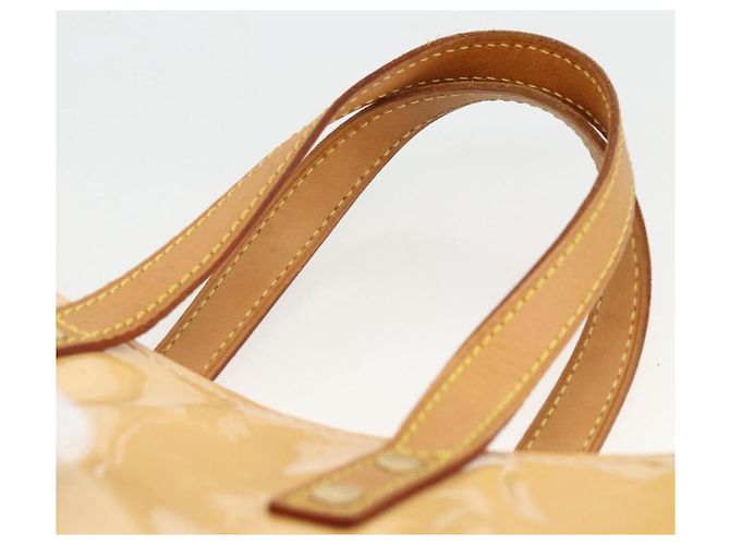 LOUIS VUITTON Borsa Reade PM Monogram Vernis Rosa Marshmallow M91306 Auth 174440 - vista 8