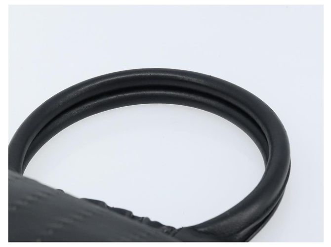 Borsa a mano Salvatore Ferragamo in pelle nera argento Auth ARZ140 Nero - vista 8
