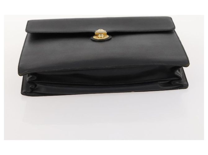 Borsa in pelle PVC Burberrys Nova Check Blue Label 5 pezzi nero beige Auth fm5233 Rosso - vista 26