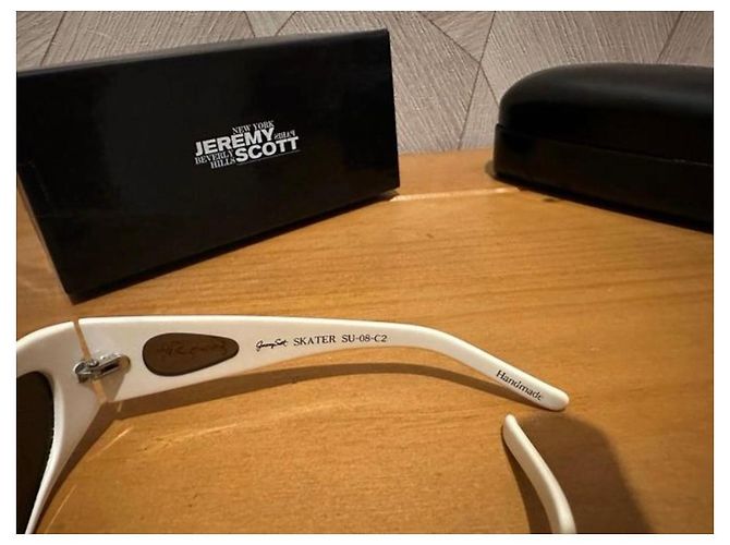 Gafas de sol blancas Jeremy Scott Blanco - vista 10