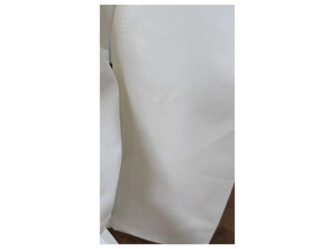 Vaqueros Slim Maison Martin Margiela Blancos Algodón - vista 3