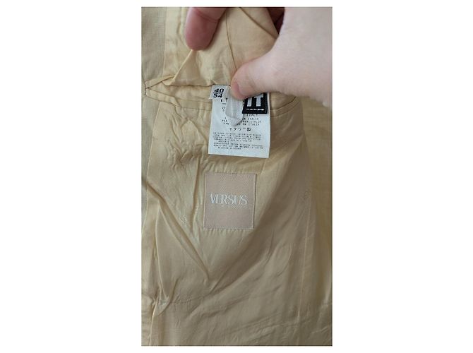 Versace Leinenblazer Beige - Ansicht 10