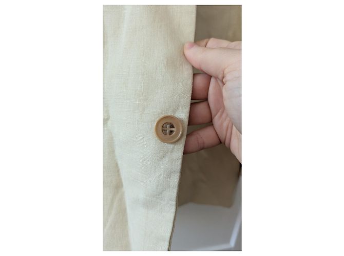 Versace Leinenblazer Beige - Ansicht 6