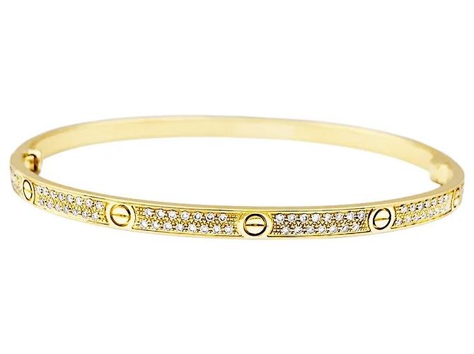 Bracciale CARTIER, "Love", oro giallo, diamanti. - vista 2
